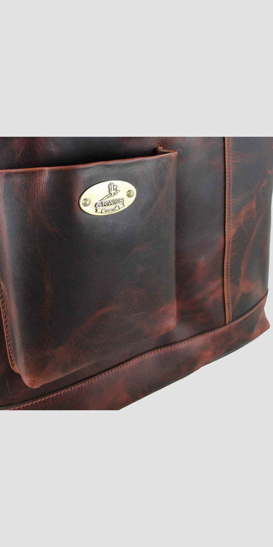 Doveridge Leather Rucksack Brown