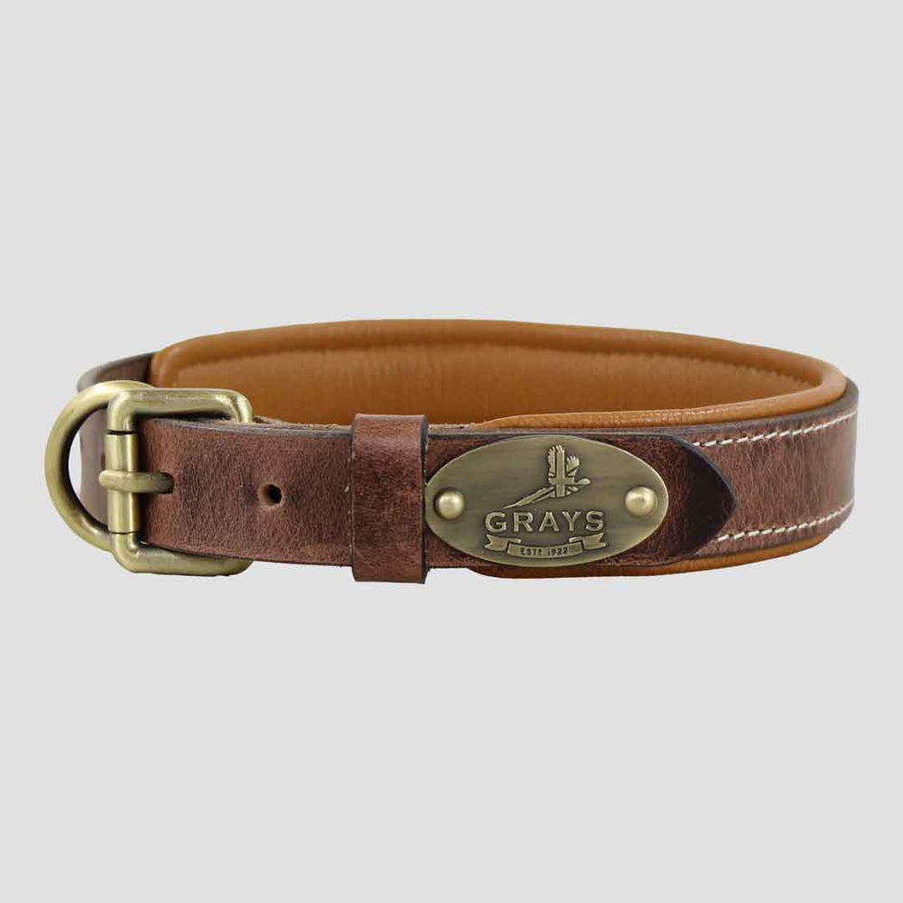 Wychnor Dog Collar Leather Brown