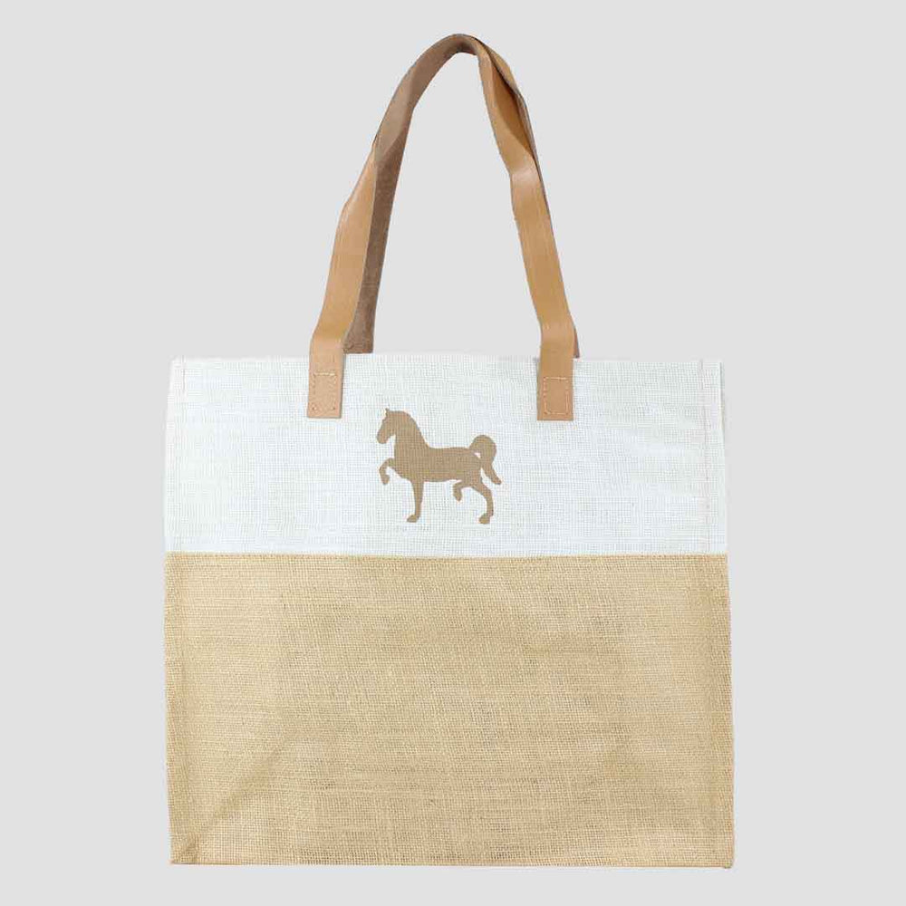 Jute Shopper Bag Horse