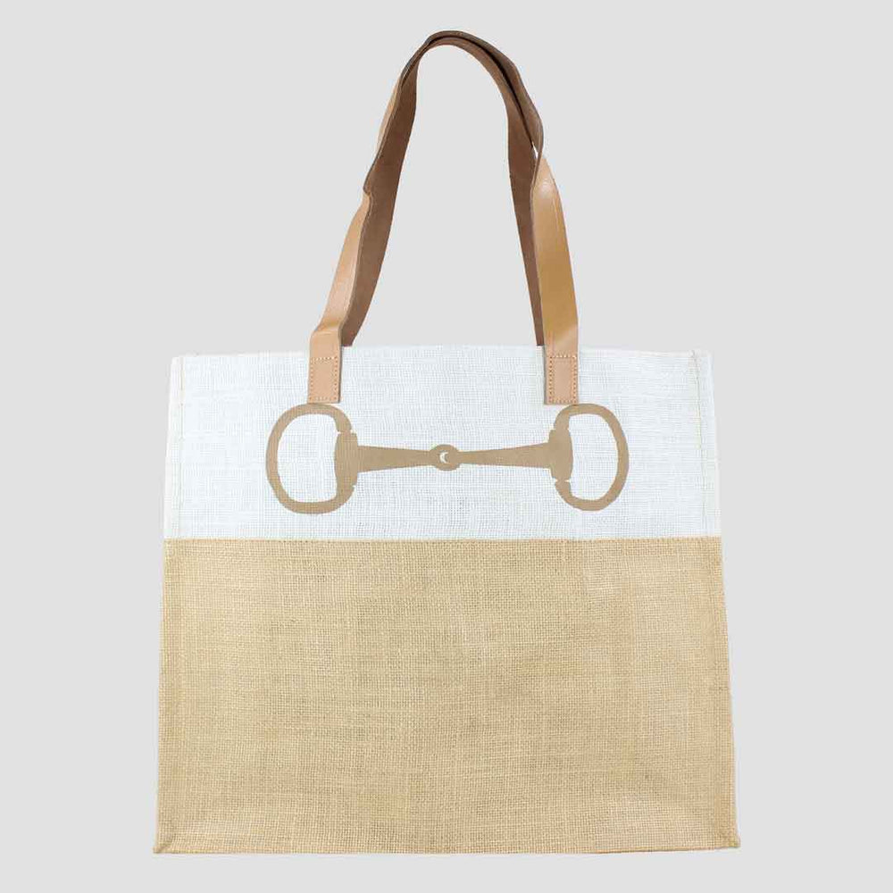 Jute Shopper Bag Snaffle