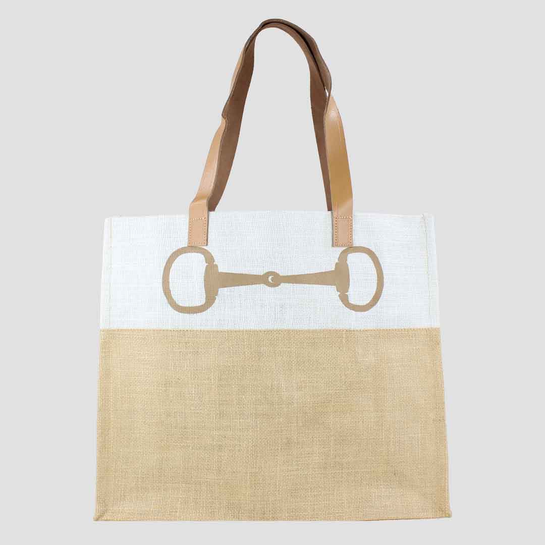 Jute Shopper Bag Snaffle