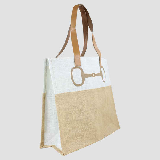 Jute Shopper Bag Snaffle