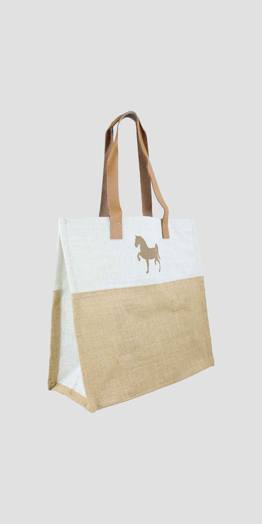 Jute Shopper Bag Horse