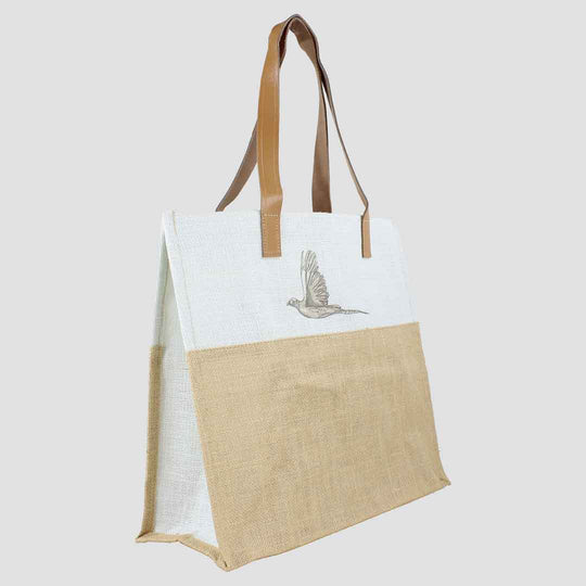 Jute Shopper Bag Pheasant
