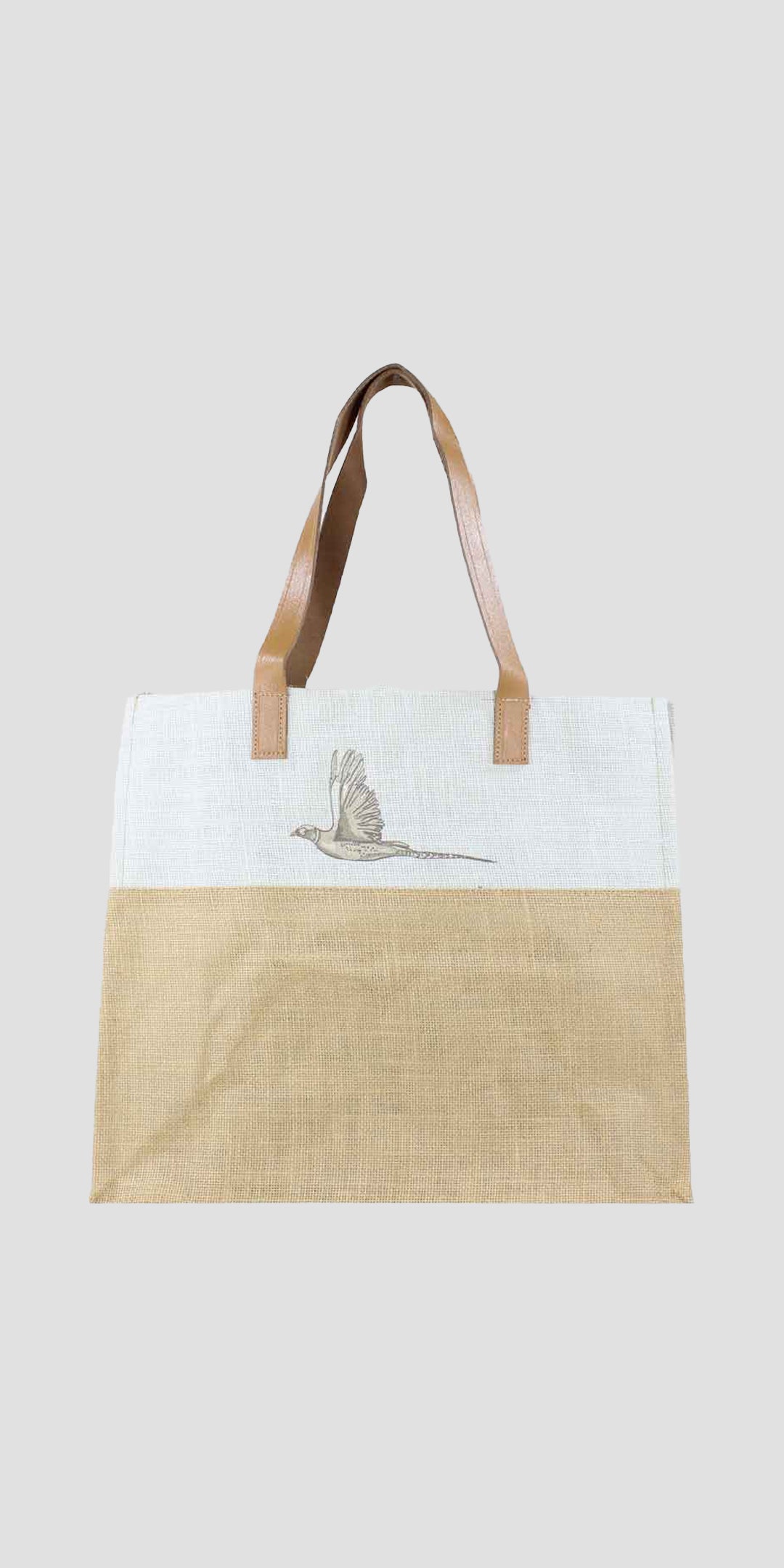 Jute Shopper Bag Pheasant