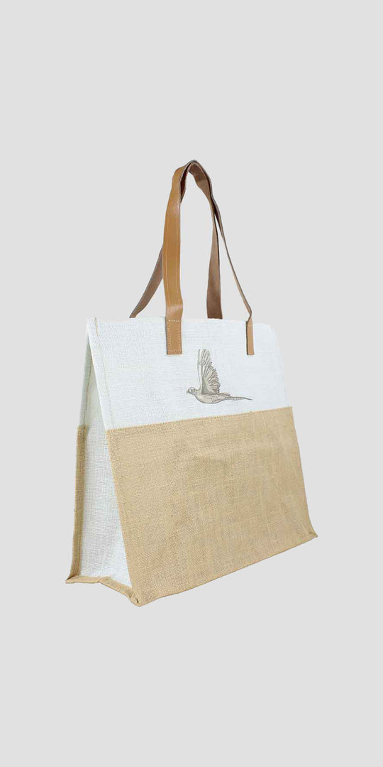 Jute Shopper Bag Pheasant