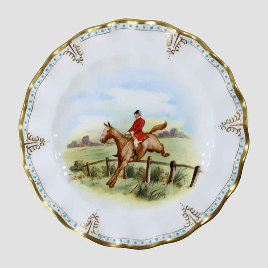 Royal Crown Derby Hunting Plate