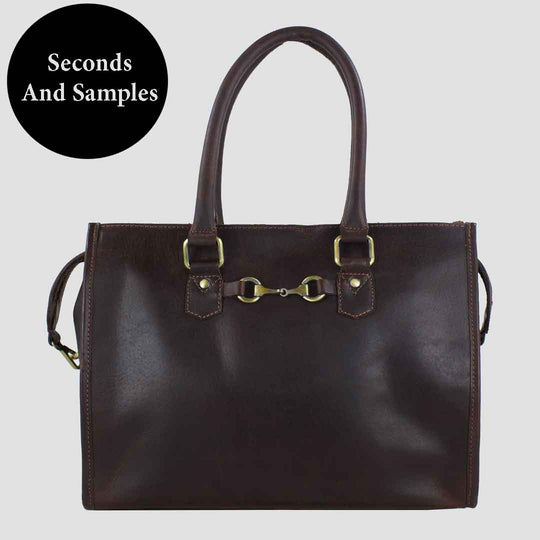 Seconds Abigail Snaffle Handbag Brown