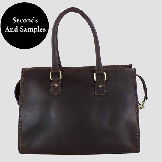 Seconds Abigail Snaffle Handbag Brown