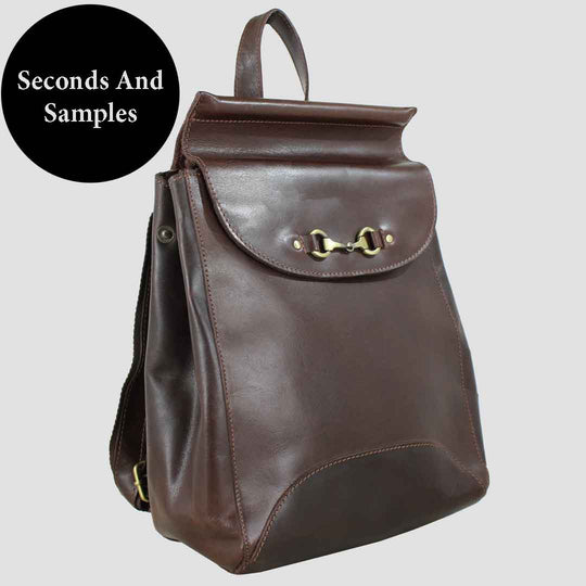 Seconds Holly Rucksack Bag In Brown