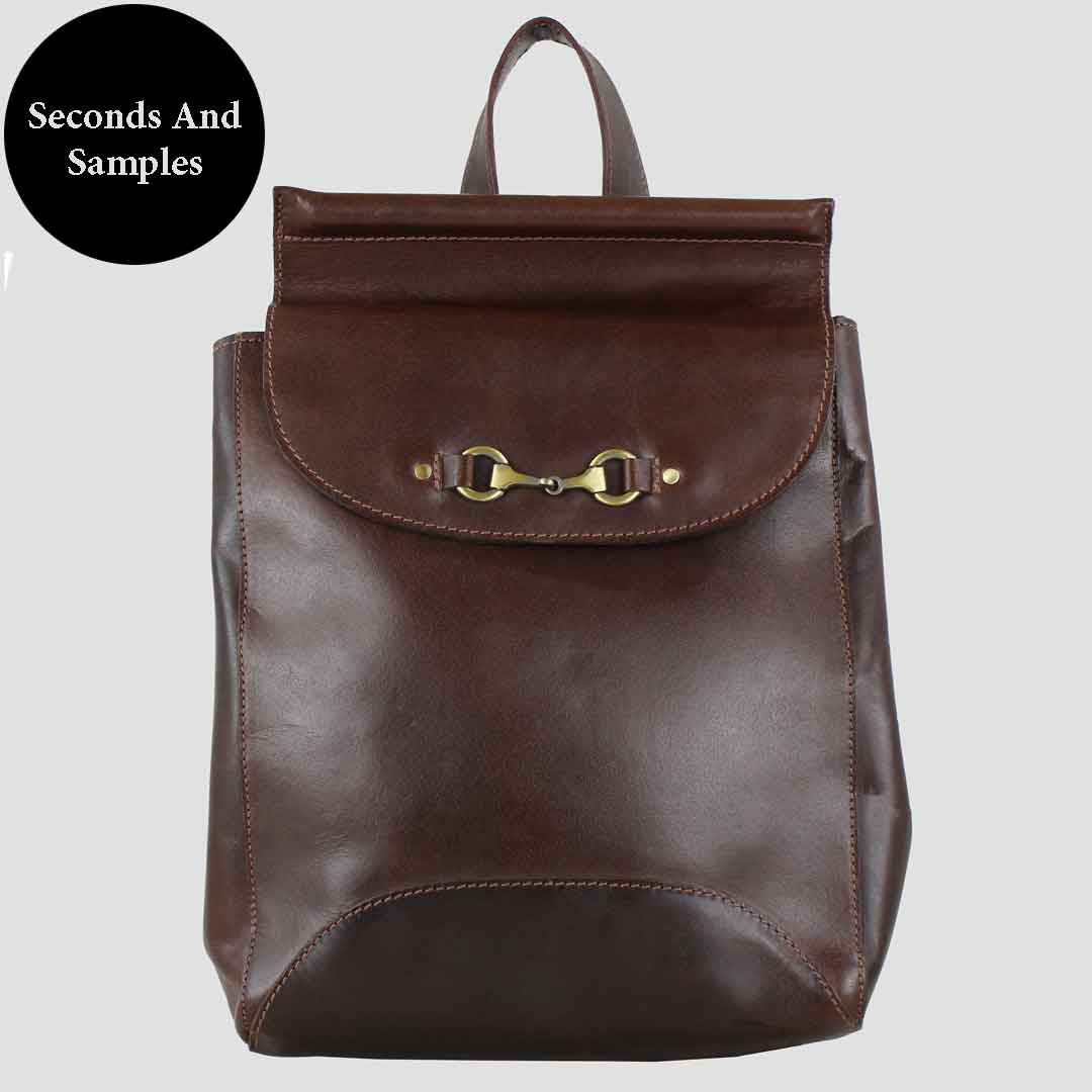 Seconds Holly Rucksack Bag In Brown