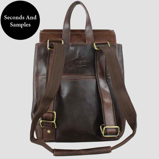 Seconds Holly Rucksack Bag In Brown