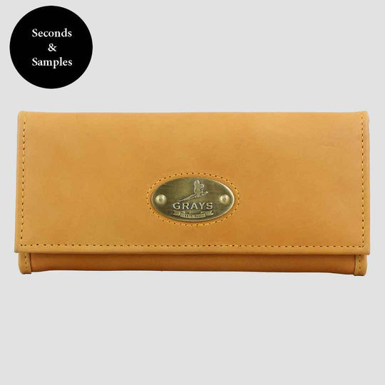 Seconds Lily Snaffle Purse In Tan Smooth Leather