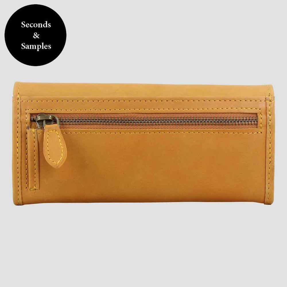 Seconds Lily Snaffle Purse In Tan Smooth Leather