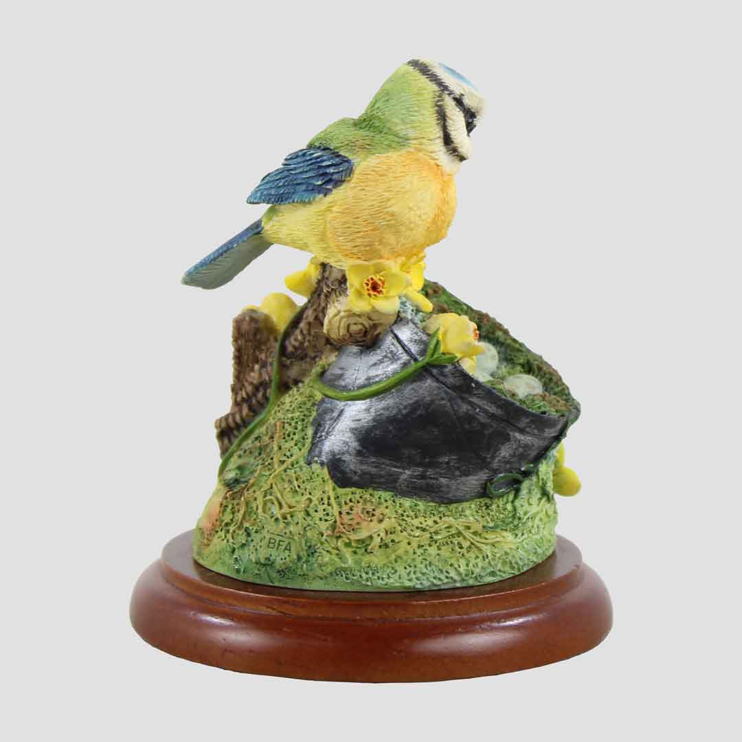 Blue Tit With Nest Border Fine Arts