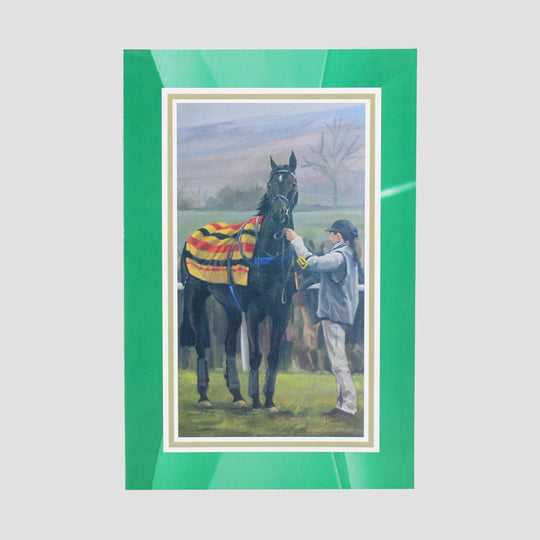 Racing Greeting Card Rug