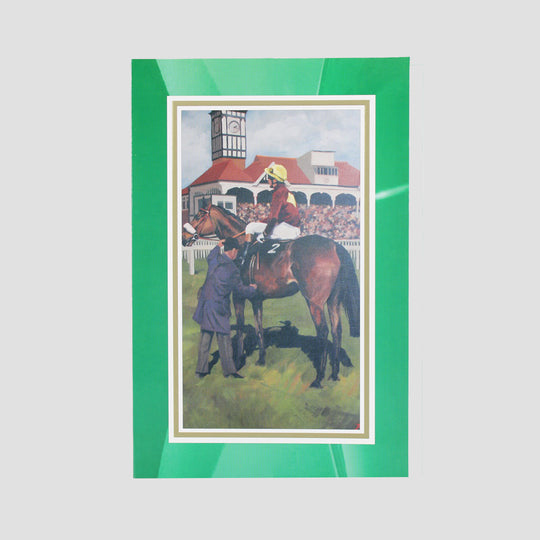 Racing Greeting Card Measure Up