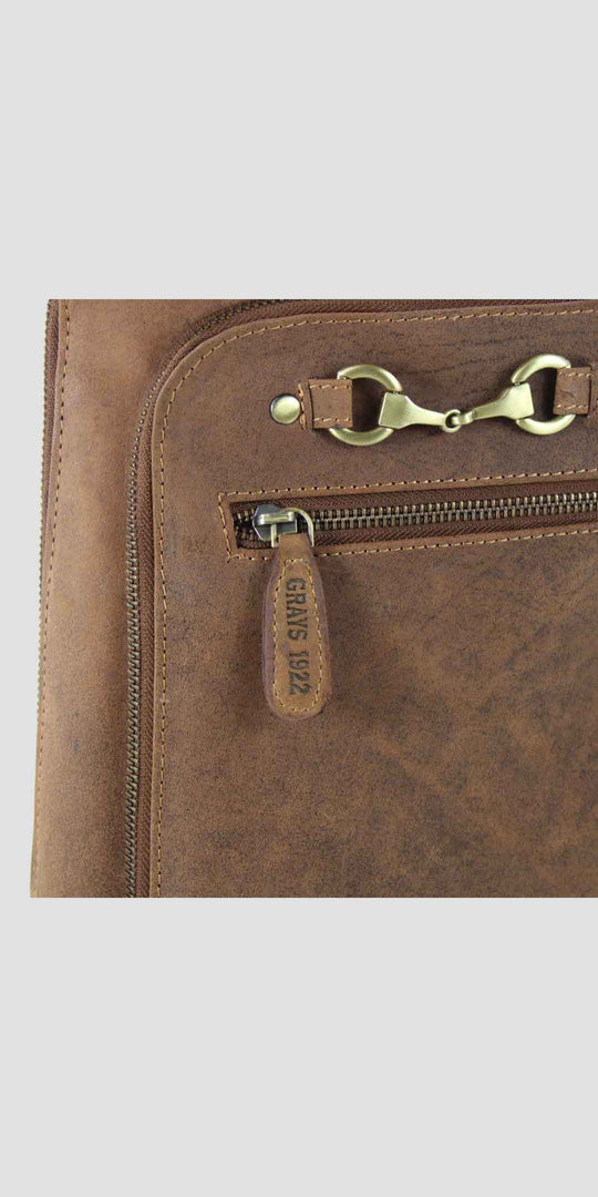 Edith Rucksack with Snaffle in Hunter