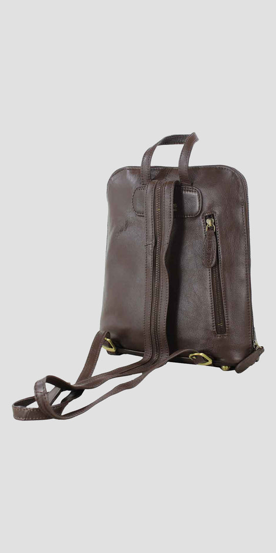 Edith Rucksack with Snaffle in Brown