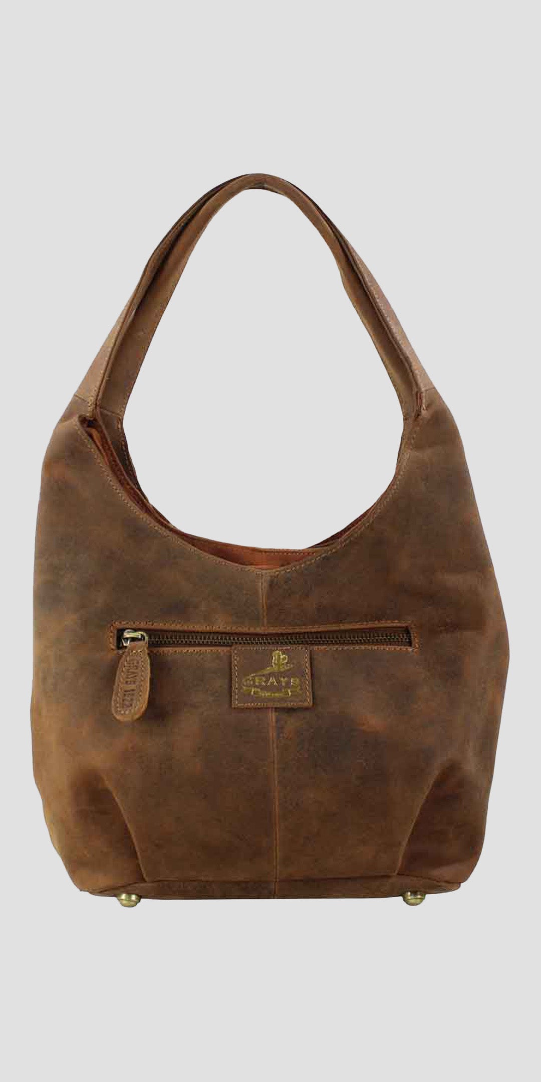 Grace Slouchy Snaffle Handbag in Hunter
