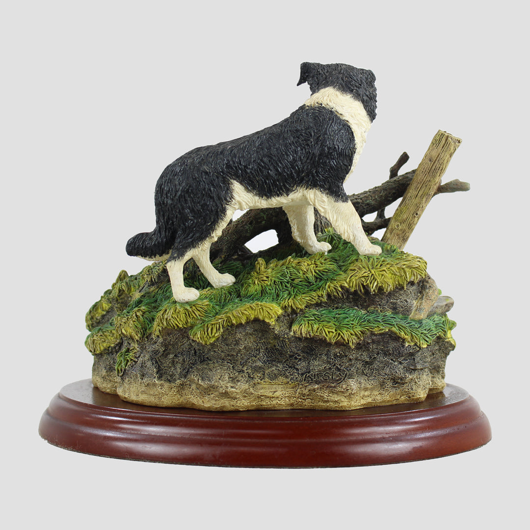 Found Safe Border Fine Arts Studio Model Collie and Lamb