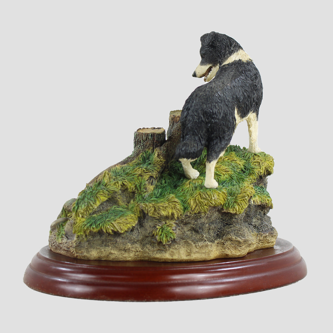 Found Safe Border Fine Arts Studio Model Collie and Lamb