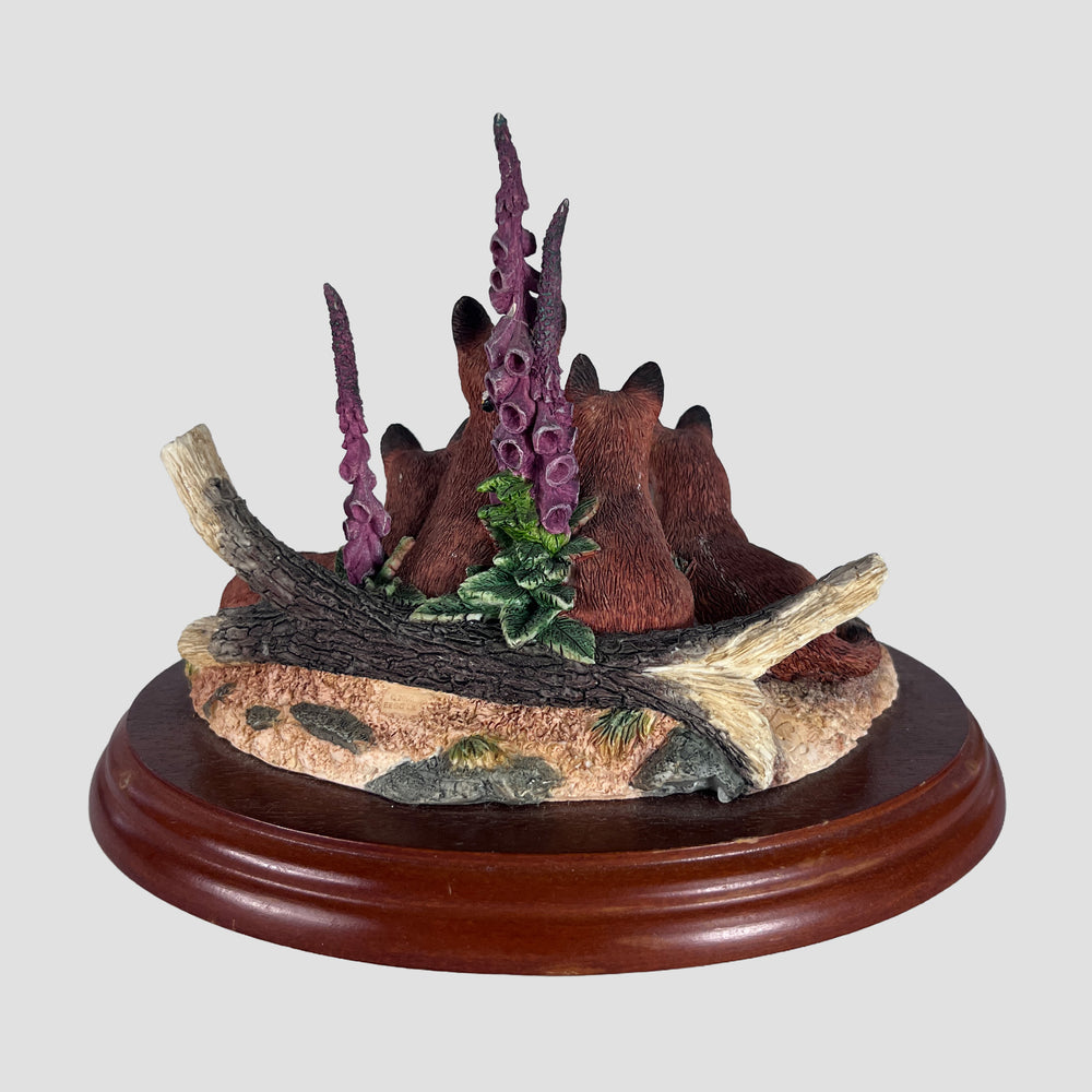 Young Ones Cubs Corner Fox Model by Border Fine Arts