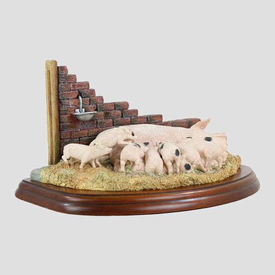 Hog Haven Border Fine Arts Pigs