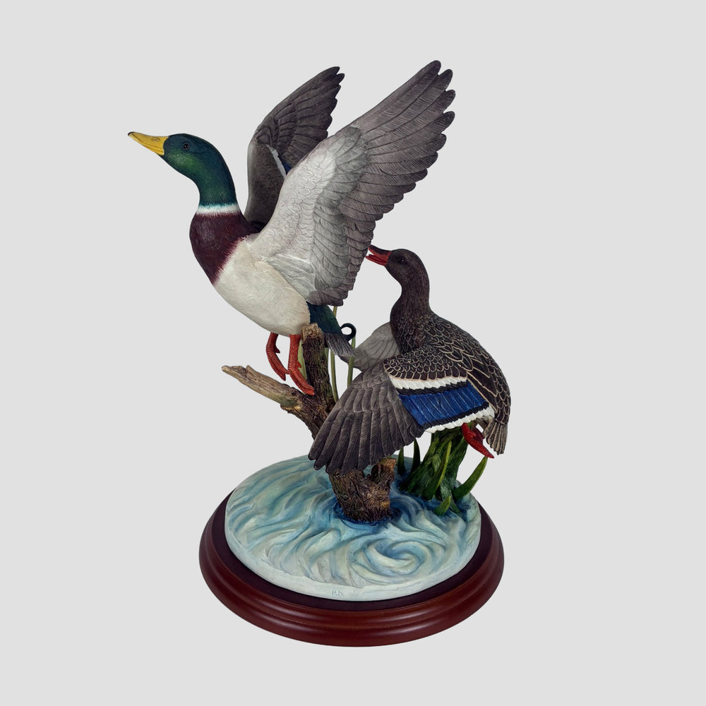 Mallards Border Fine Arts Duck Model