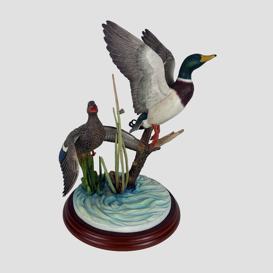 Mallards Border Fine Arts Duck Model
