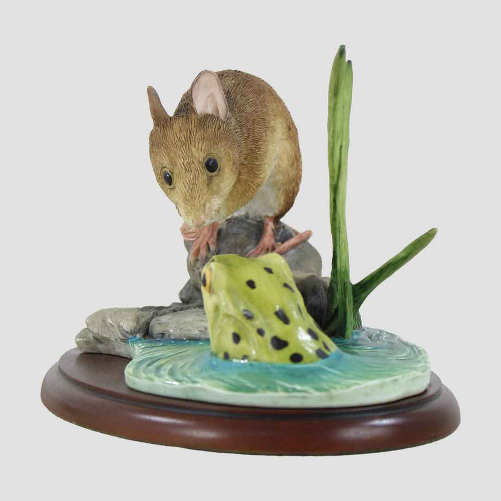 Mouse And Frog Border Fine Arts