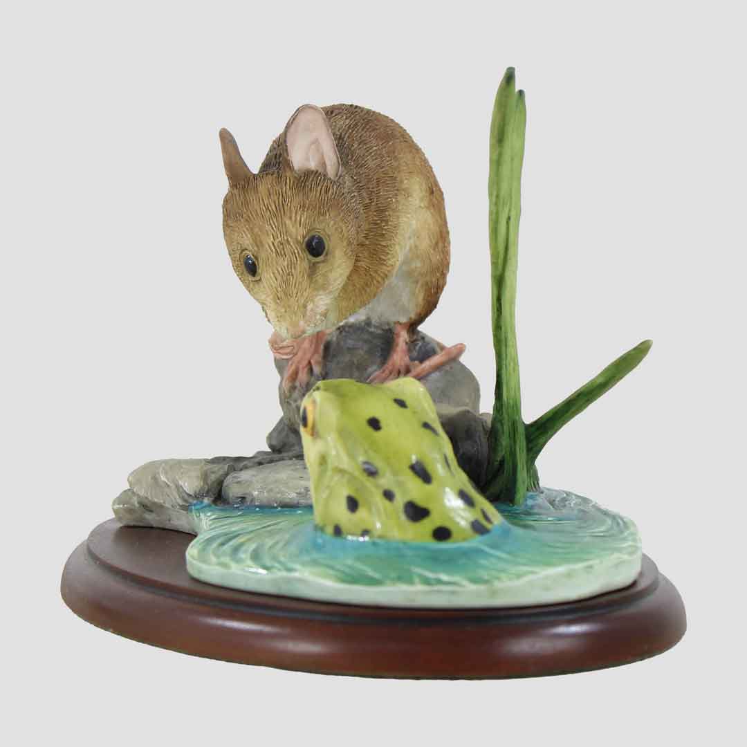 Mouse And Frog Border Fine Arts