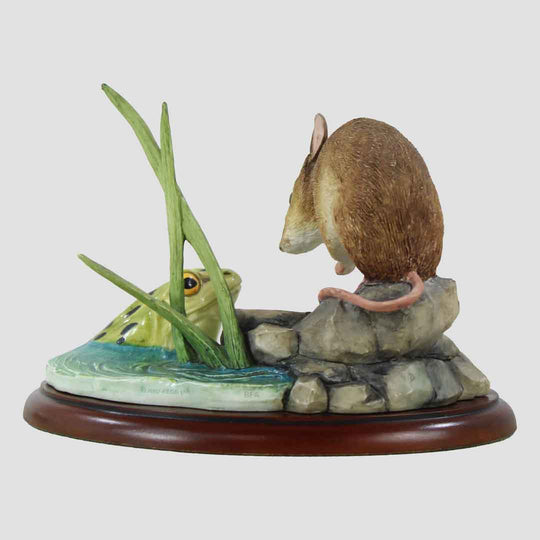 Mouse And Frog Border Fine Arts