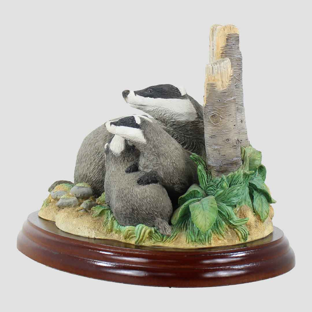 Badger And Young Border Fine Arts