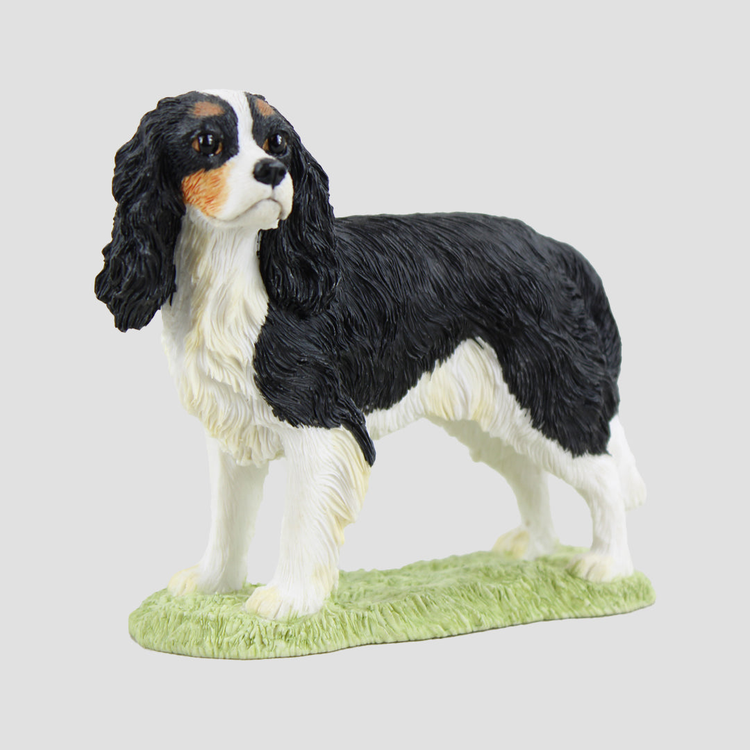 Cavalier King Charles Spaniel Tri-Colour Border Fine Arts