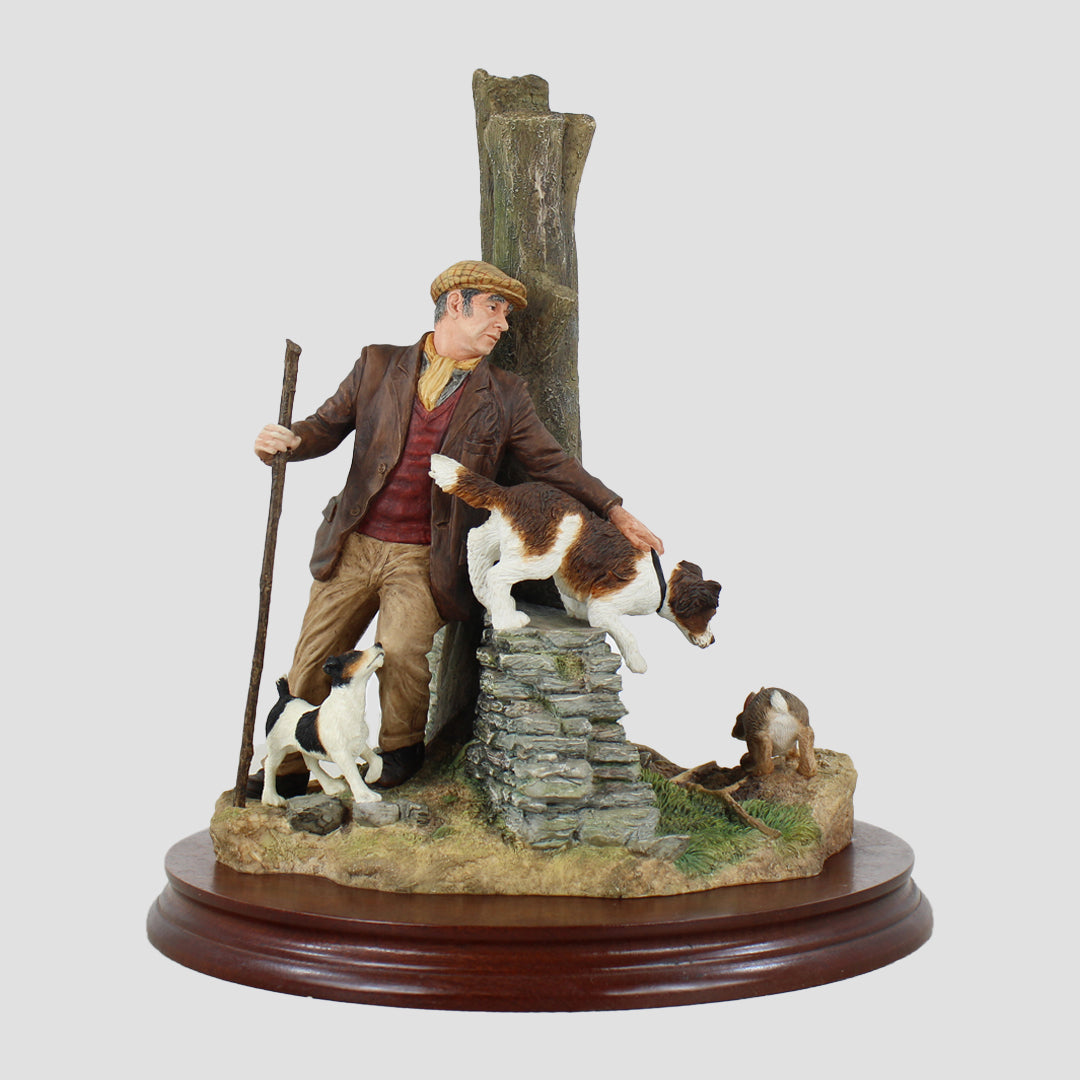 Out With The Dogs Border Fine Arts Spaniels