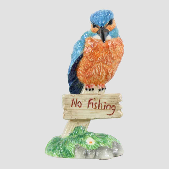 Kingfisher Border Fine Arts Pottery