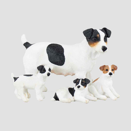 Jack Russell Family Group Border Fine Arts