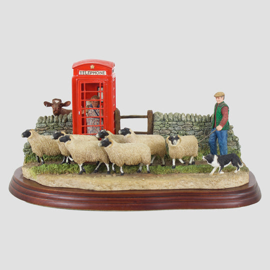 Right Of Way Border Fine Arts Sheep