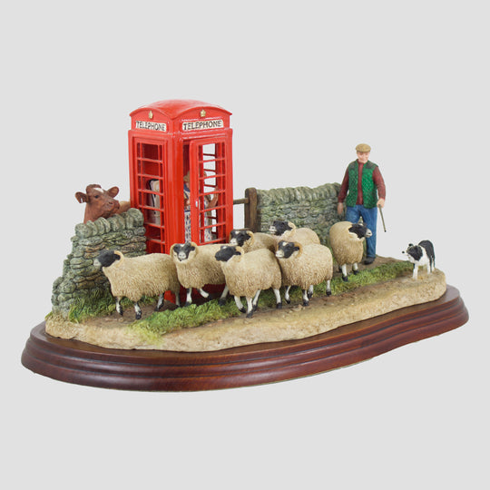 Right Of Way Border Fine Arts Sheep
