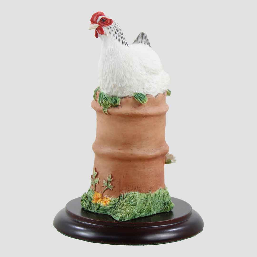 Martha (Light Sussex) Hen Border Fine Arts