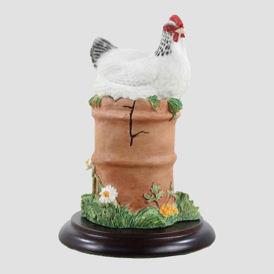 Martha (Light Sussex) Hen Border Fine Arts