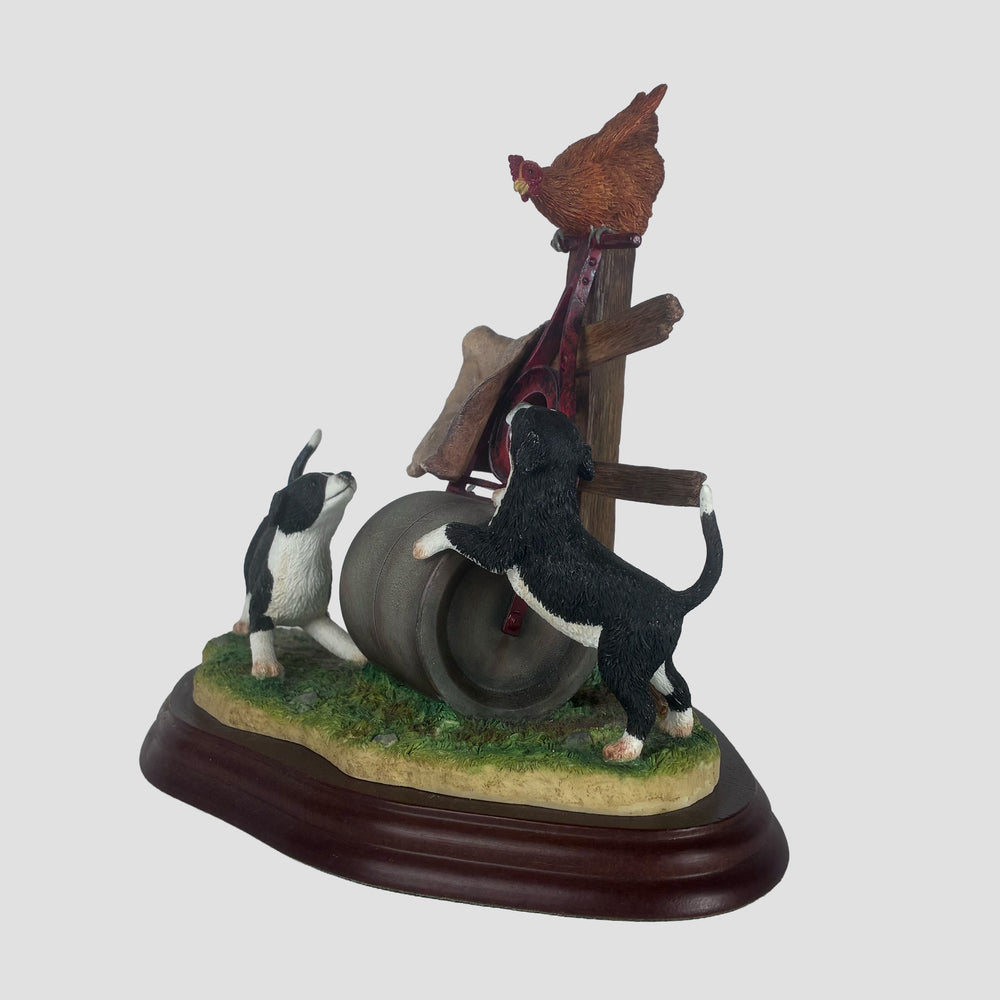 On a Roll Border Fine Arts Border Collie Model