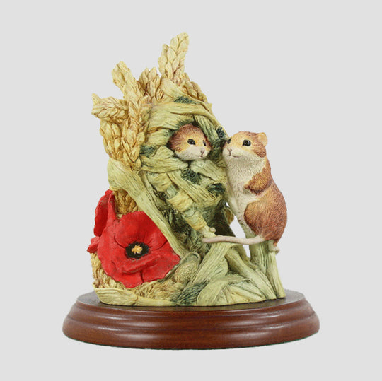 Family Home Border Fine Arts Mice