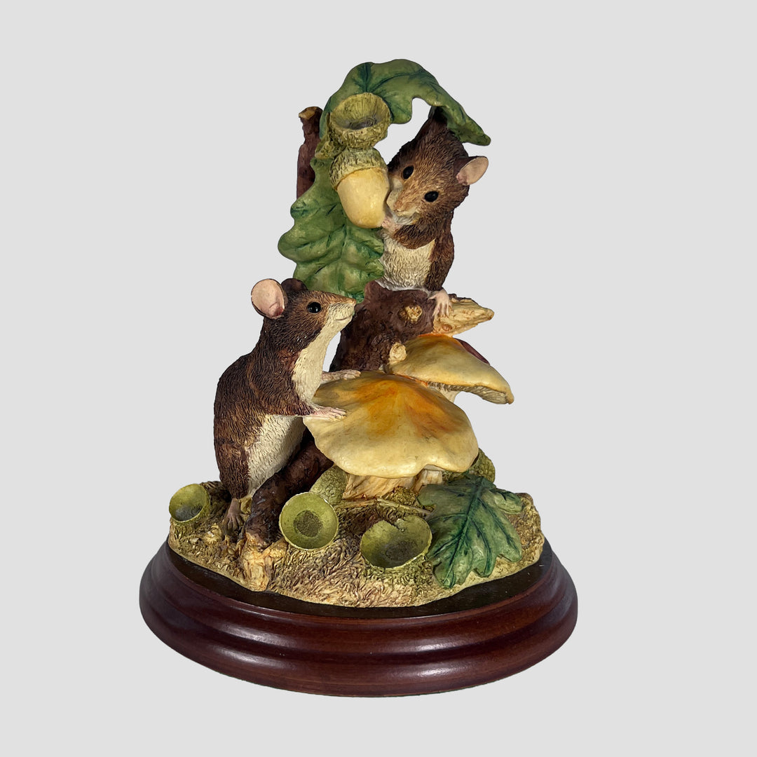 Woodland Feast Dormice by Border Fine Arts