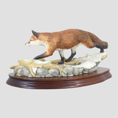 Keeping His Feet Dry Border Fine Arts Fox