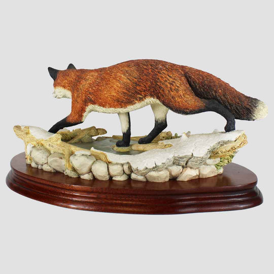 Keeping His Feet Dry Border Fine Arts Fox