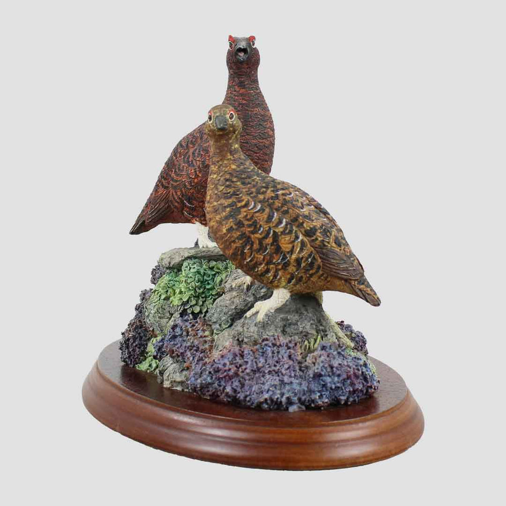 Moorland Alert Border Fine Arts Red Grouse