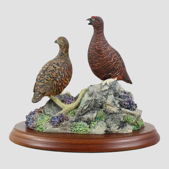 Moorland Alert Border Fine Arts Red Grouse