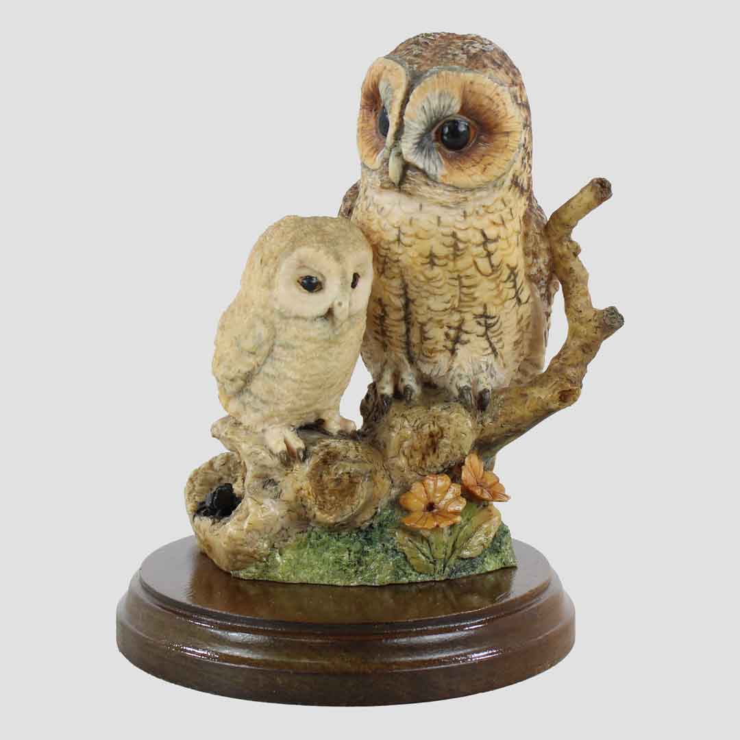 Tawny Owl And Owlets Style 1